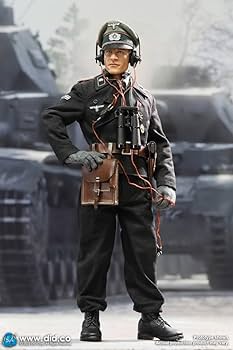 Amazon | DID 1/6 WW2 ドイツ軍 パンツァーコマンダー 戦車長